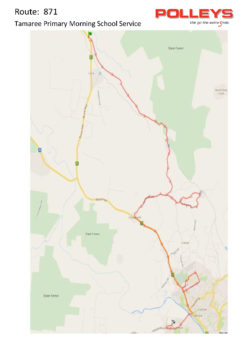 Route 806 – Tamaree Primary Morning School Service