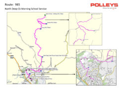 Route 807 – North Deep Creek Morning School Service